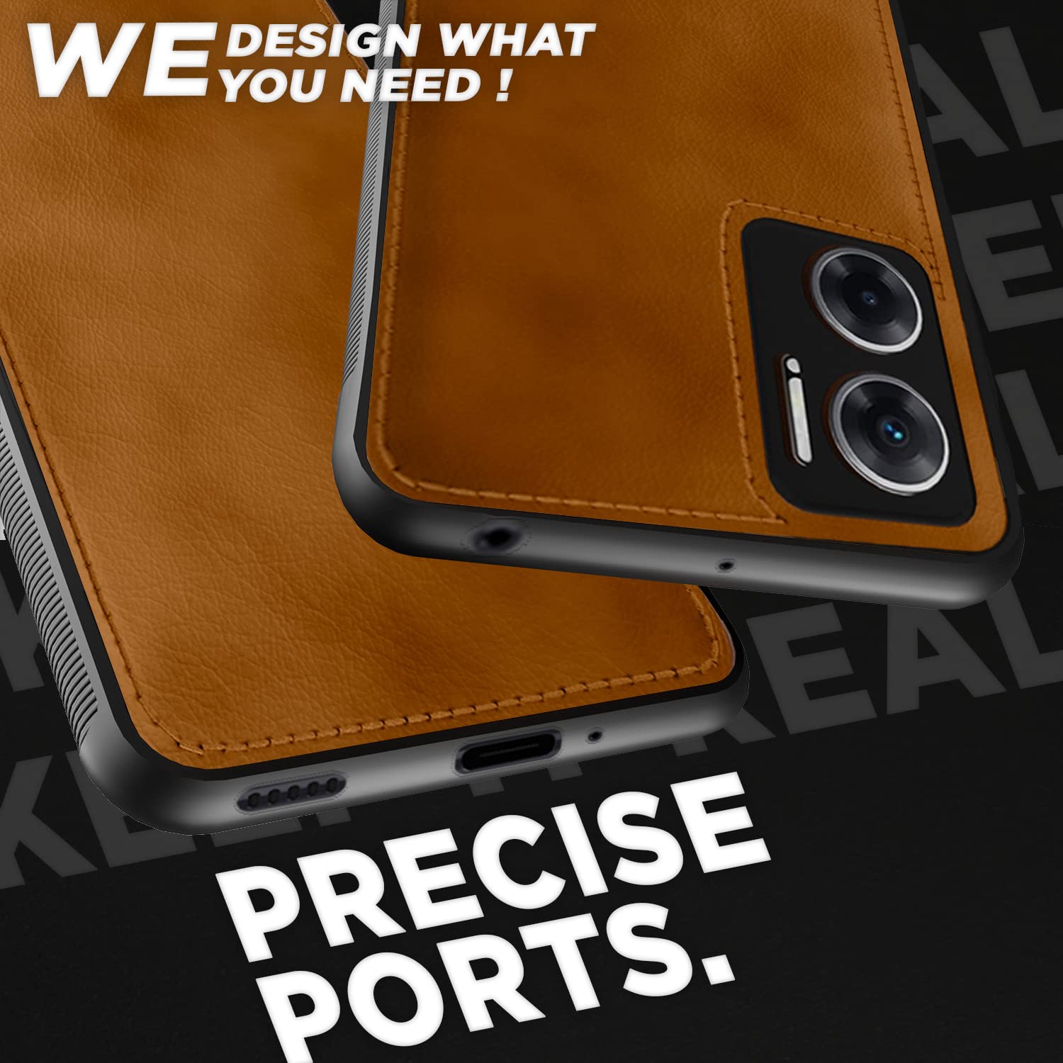 Brown back cover for Redmi 11 Prime 5G – Pikkme – photo 4