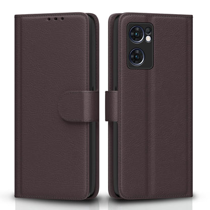 Pikkme coffee flip cover for Oppo Reno 7 5G