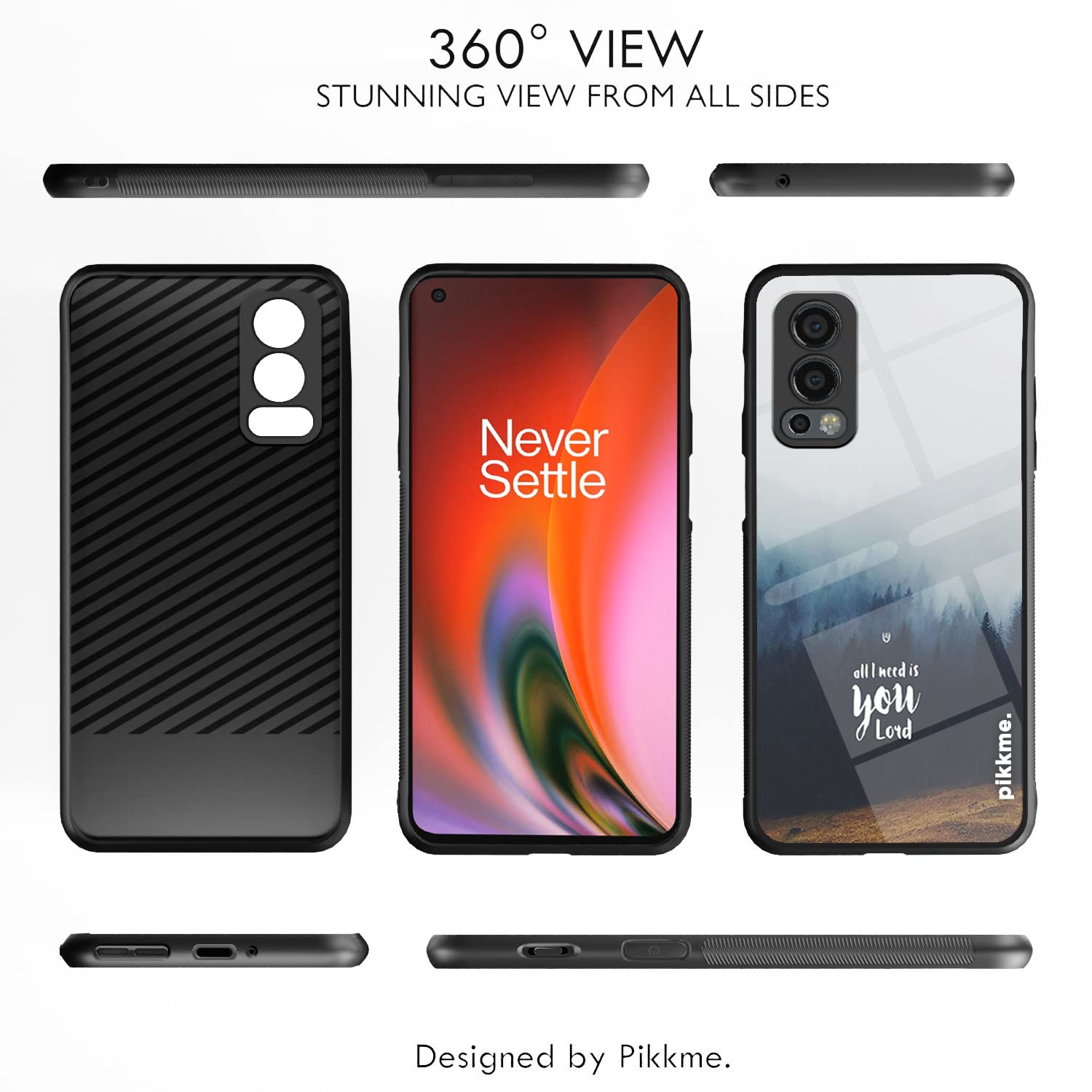 Pikkme OnePlus Nord 2 5G Hybrid mobile back cover – photo 2