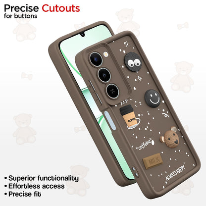 Brown mobile back cover for Realme P4 Lite/C83 5G – Pikkme – photo 6