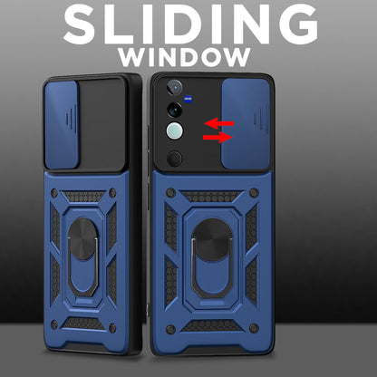 Blue D10 Camera Shield back cover for Vivo V40/V40 Pro/T3 Ultra 5G – Pikkme – photo 2