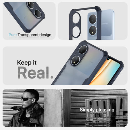 Pikkme blue Clear mobile cover for Vivo Y100 5G – photo 4