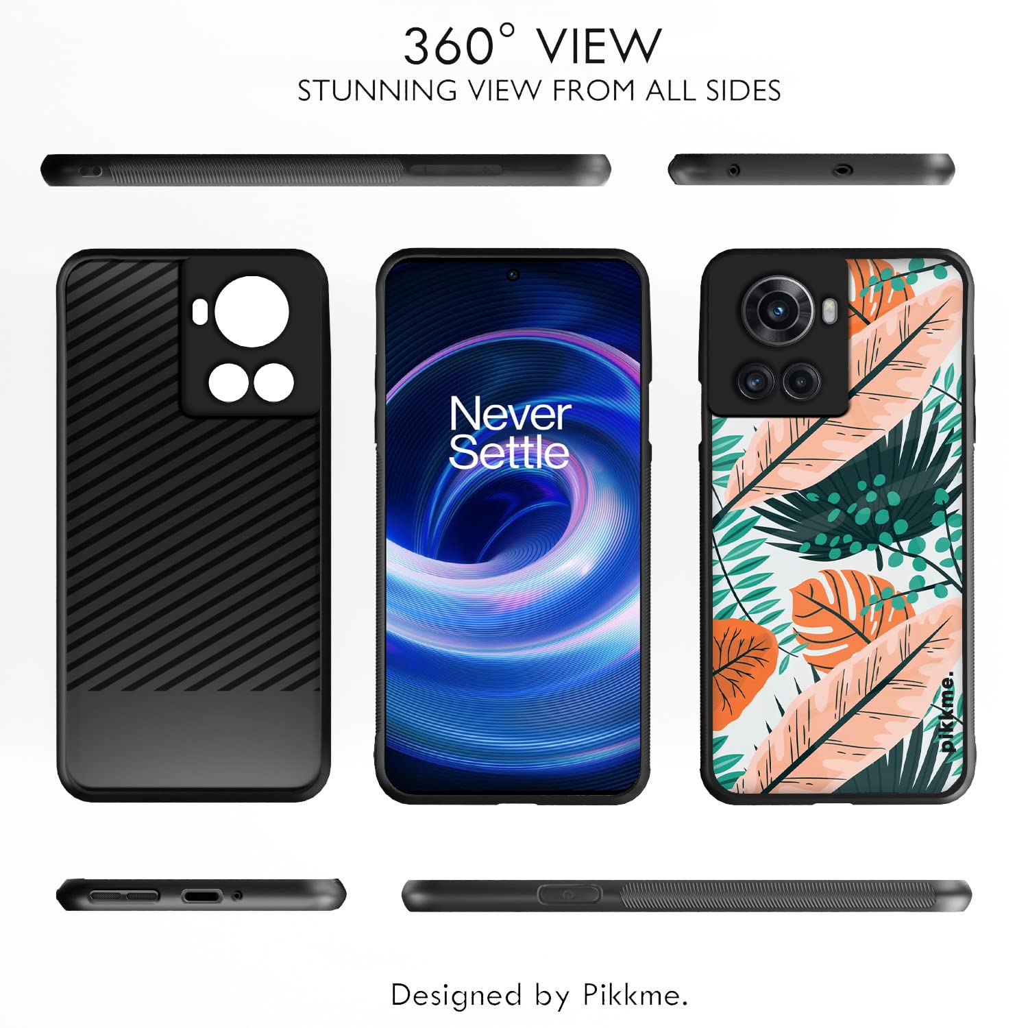 Pikkme Flower back cover for OnePlus 10R – photo 2
