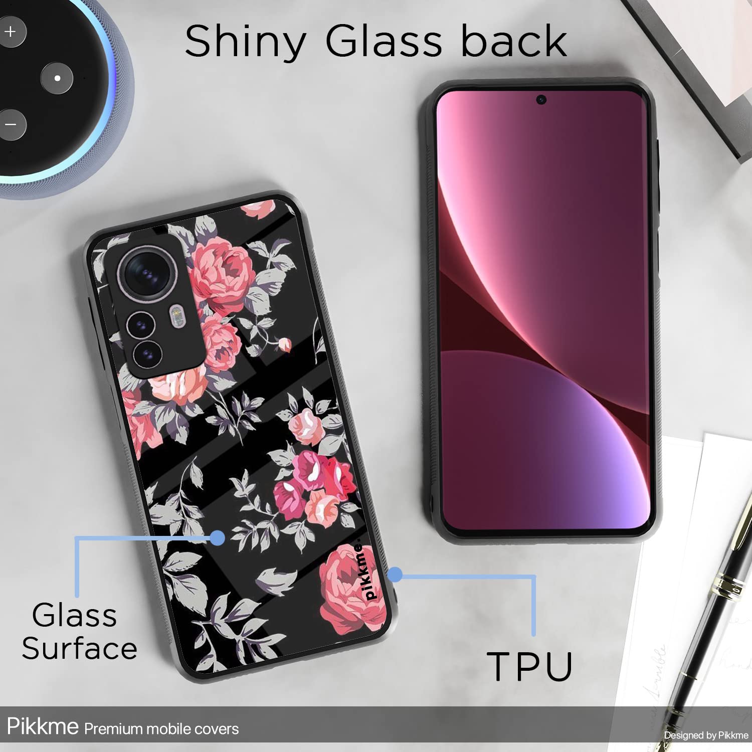 Pikkme Flower mobile cover for Mi 12 Pro 5G – photo 3