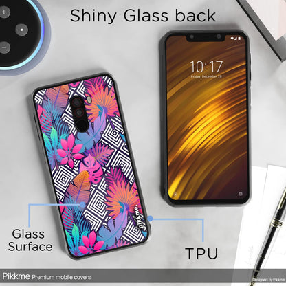 Pikkme Flower mobile back cover for Poco F1 – photo 3