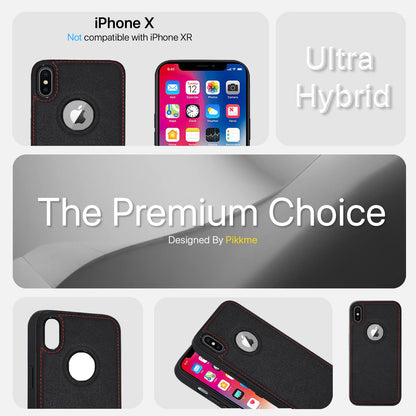 iPhone X/XS back cover in black by Pikkme – photo 2