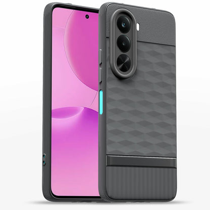 Realme P4x 5G Silicone mobile cover in grey by Pikkme