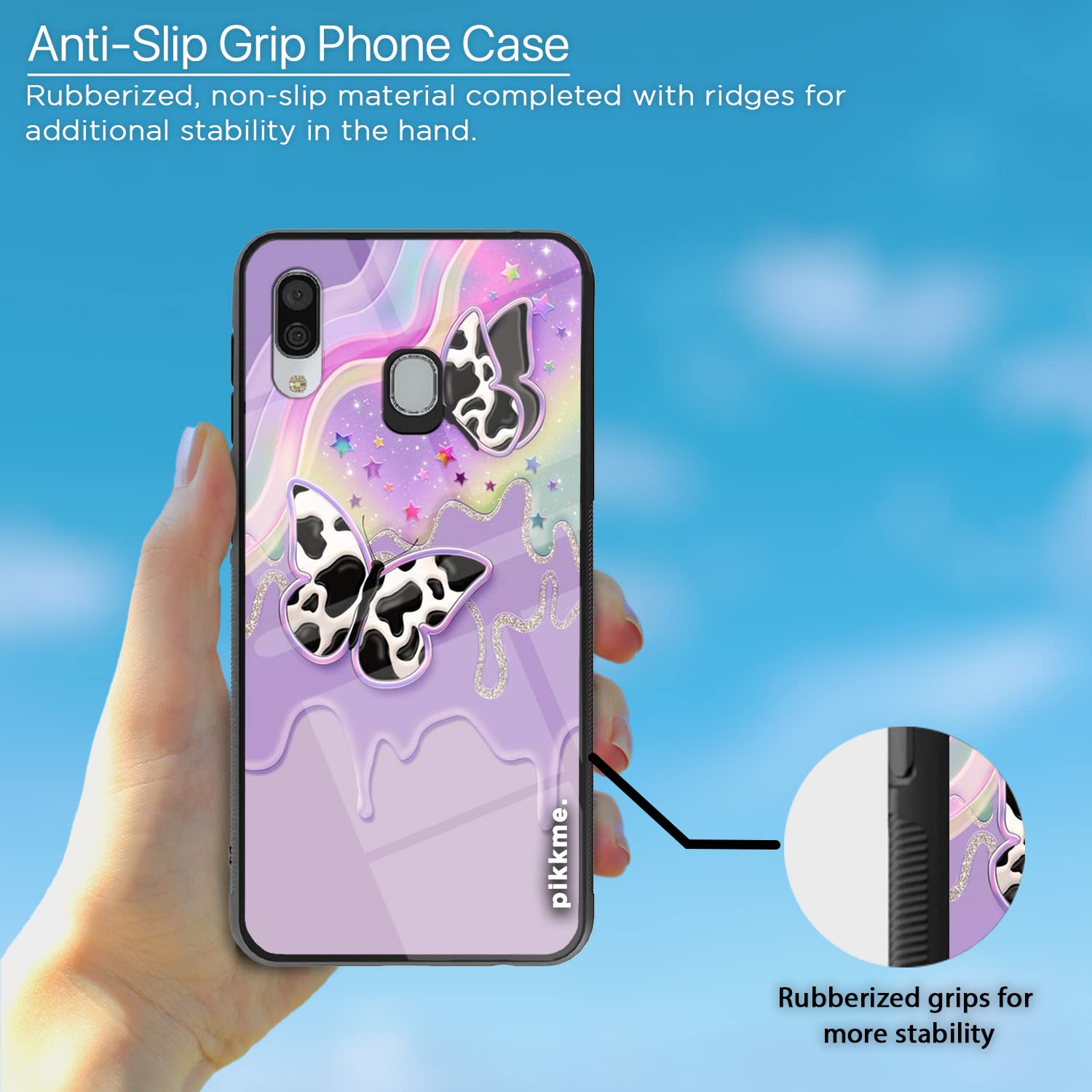 Pikkme Hybrid mobile back cover for Samsung A20/A30/M10s – photo 5