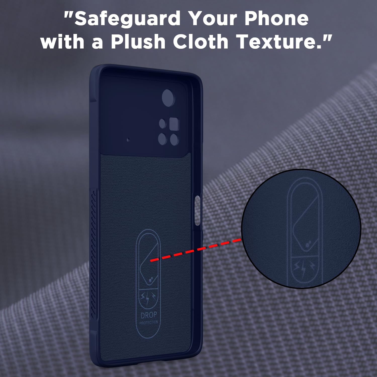 Pikkme blue back cover for Poco X4 Pro 5G – photo 6