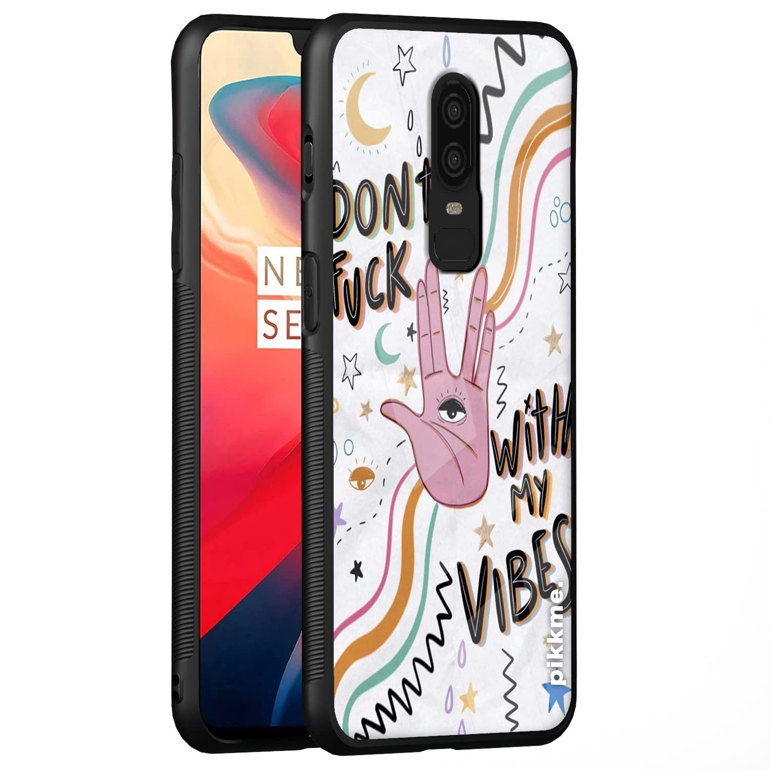 Pikkme mobile back cover for OnePlus 6
