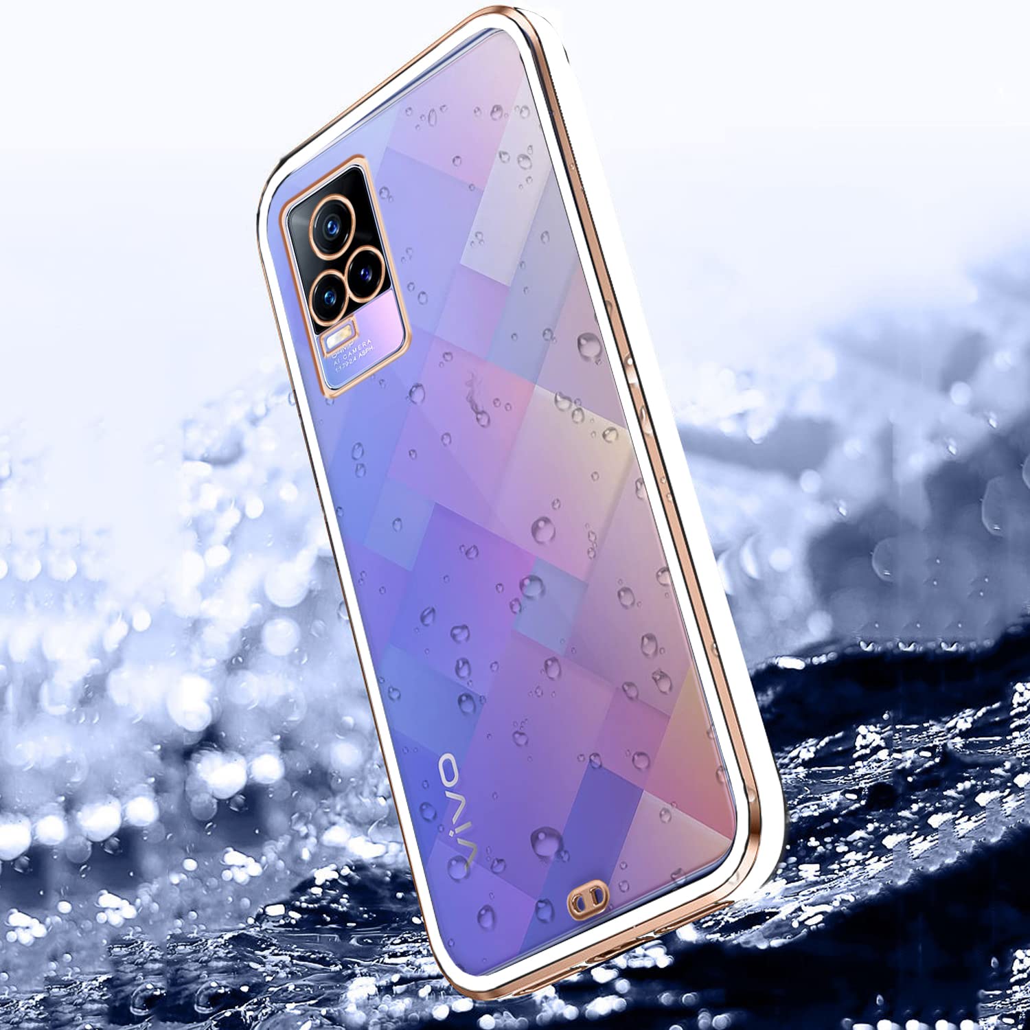 White mobile back cover for Vivo Y73 – Pikkme – photo 2