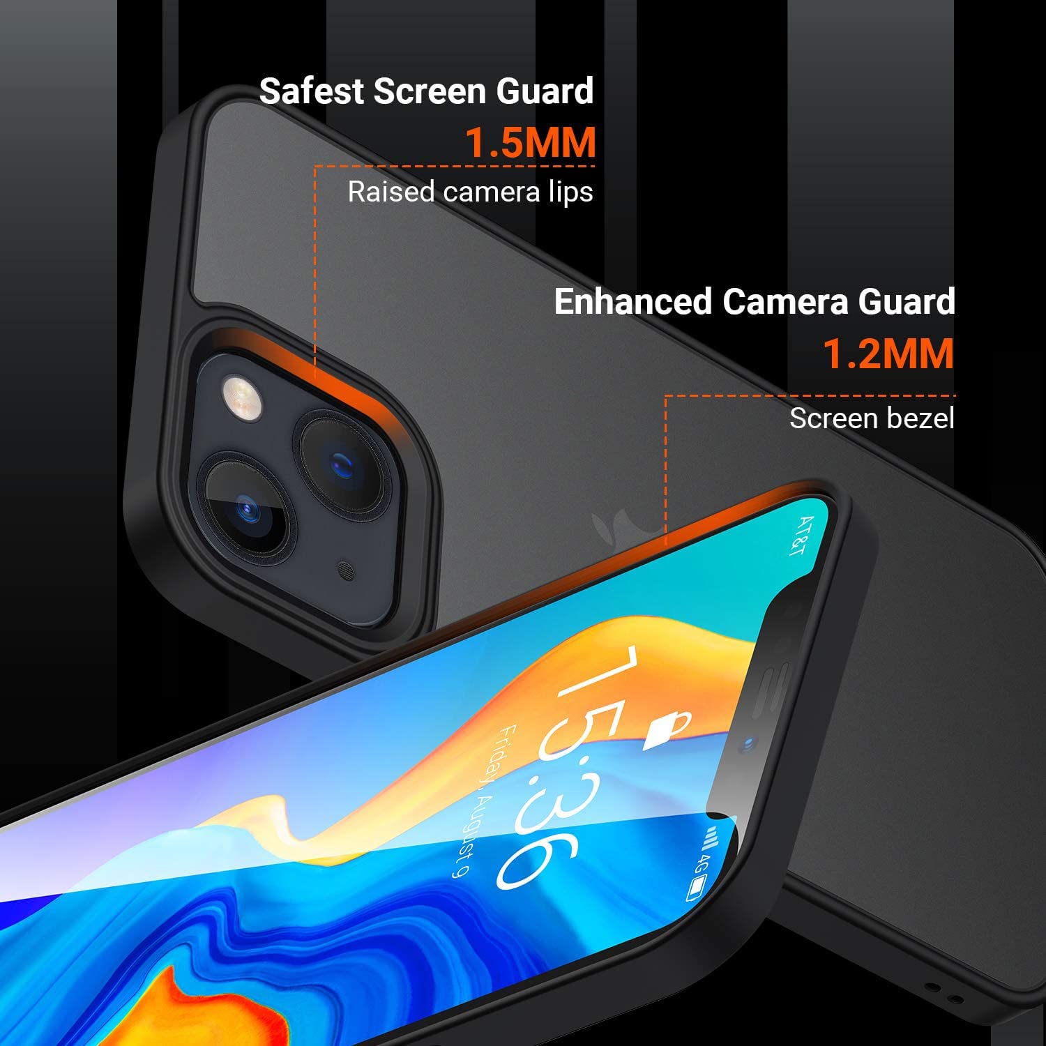 Pikkme iPhone 13 Mini black mobile cover – photo 3