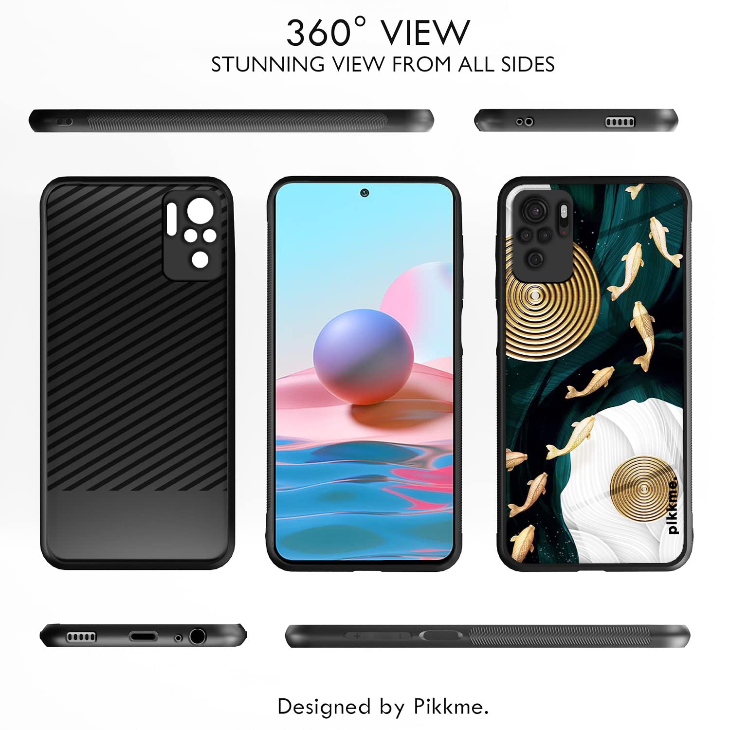 Redmi Note 10/Note 10s Flower mobile cover by Pikkme – photo 2