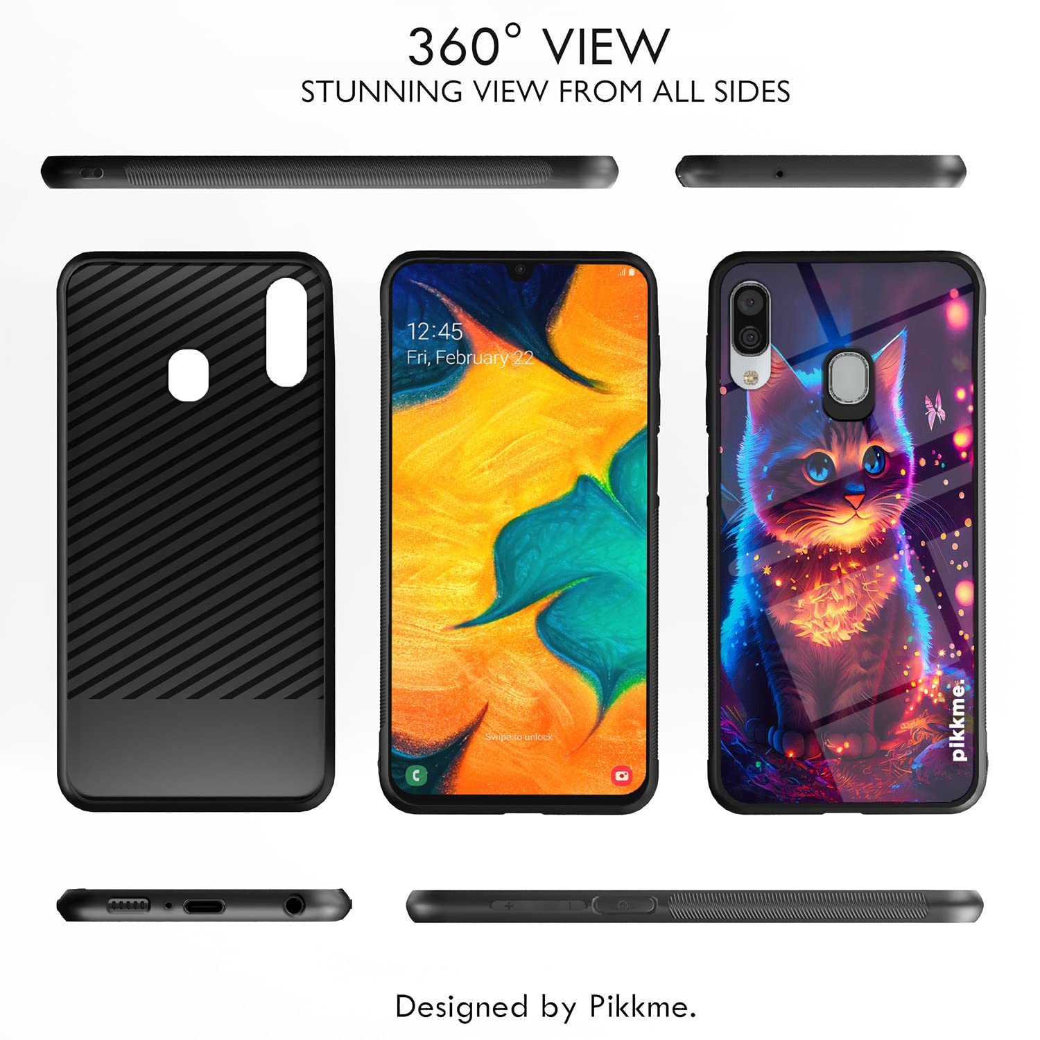 Pikkme Cat mobile cover for Samsung A20/A30/M10s – photo 2