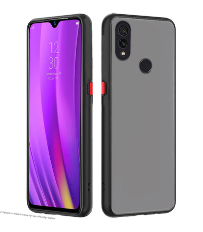 Pikkme Realme 3 Pro Hybrid black back cover