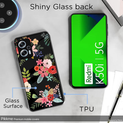 Pikkme Flower mobile back cover for Redmi K50i 5G – photo 3