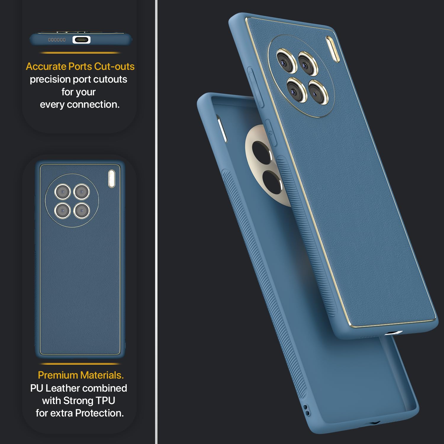 Pikkme blue back cover for Vivo X90 5G – photo 4