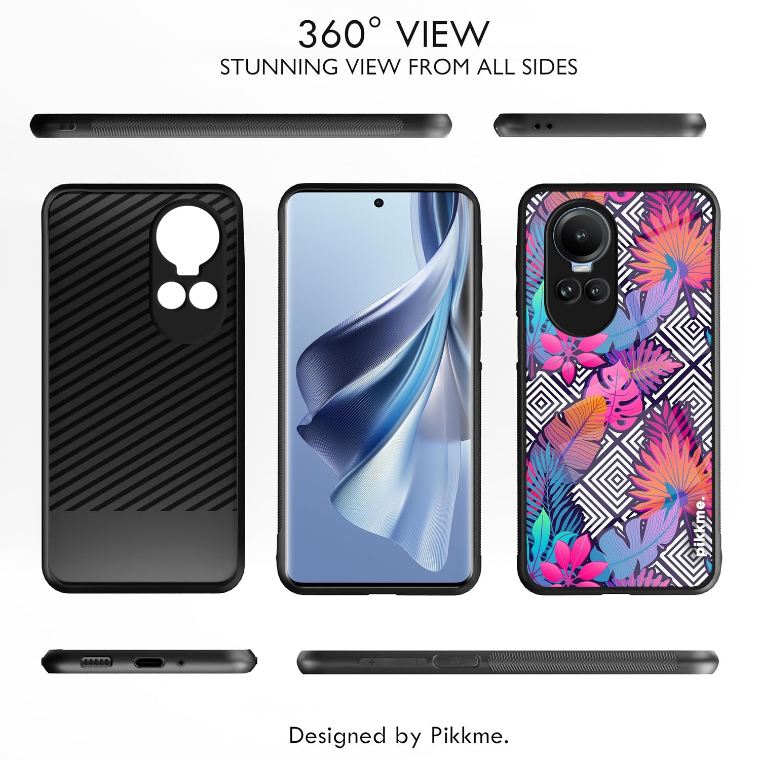 Pikkme Flower back cover for Oppo Reno 10 Pro 5G – photo 2