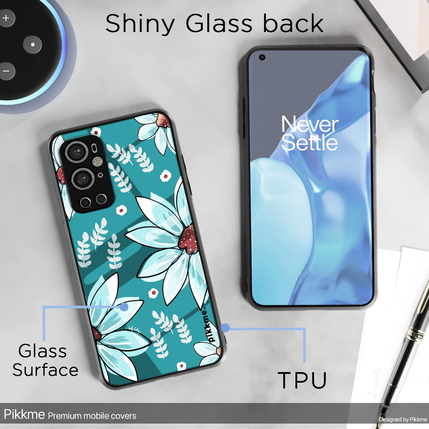 Pikkme OnePlus 9 Pro Flower back cover – photo 3