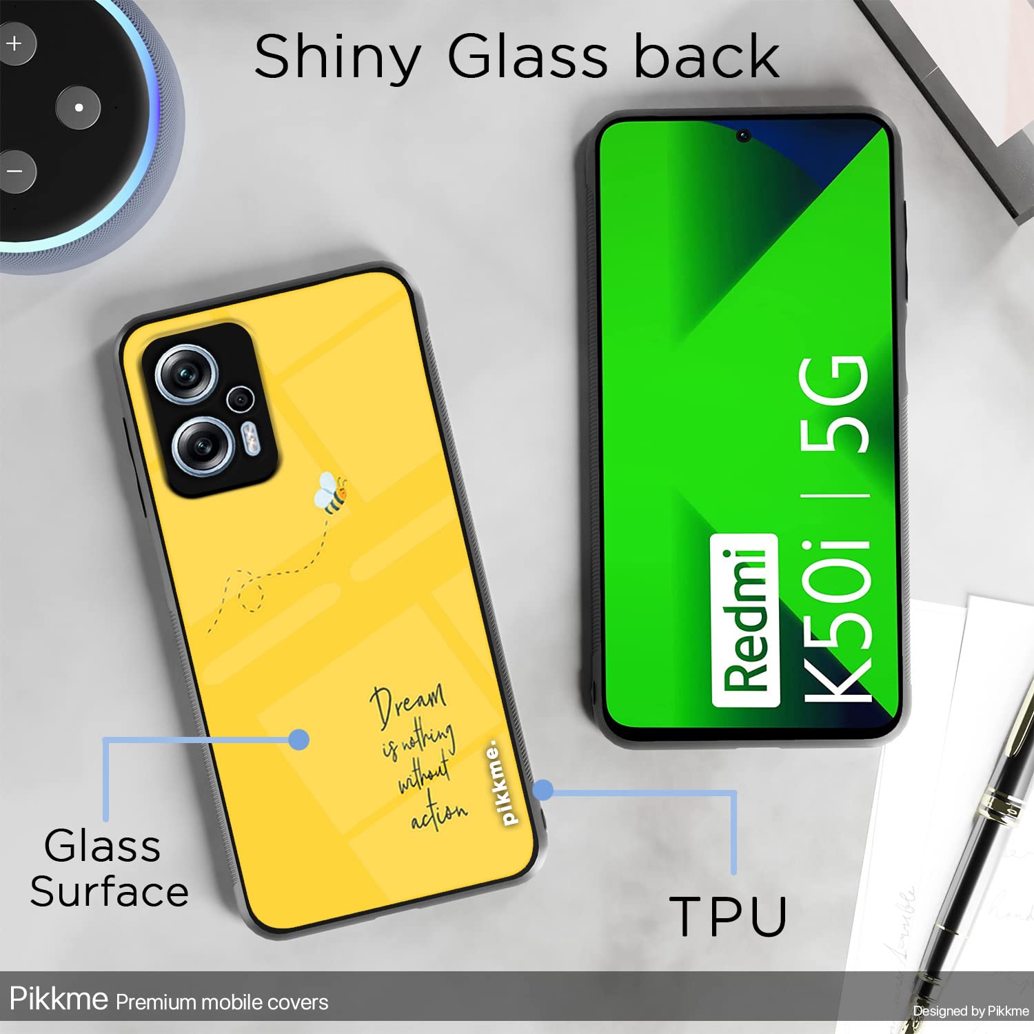 Redmi K50i 5G Hybrid mobile cover by Pikkme – photo 3