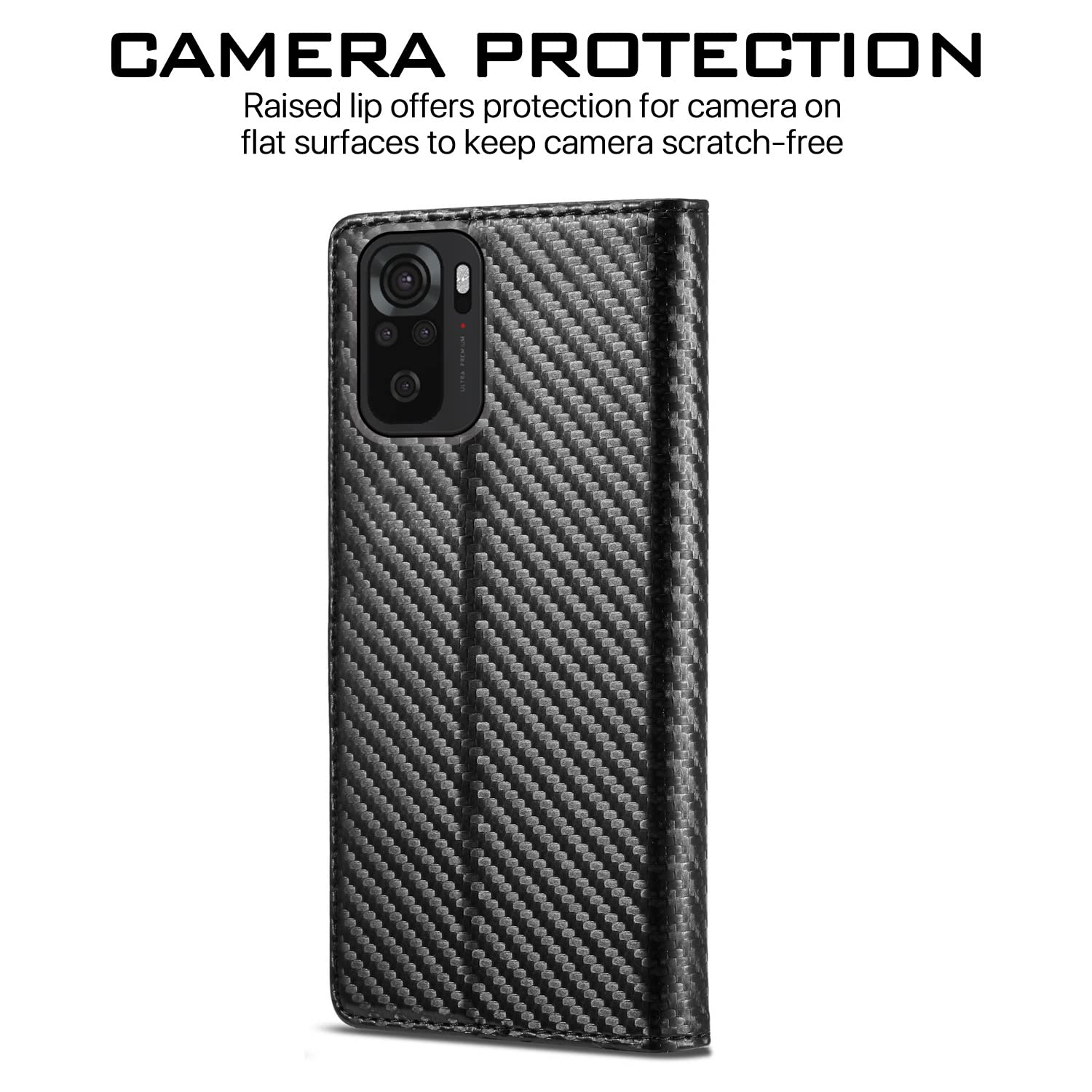 Pikkme Redmi Note 10/Note 10s black flip cover – photo 4