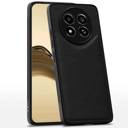Pikkme Realme 13 Pro / 13 Pro Plus 5G Leatherback Back Case | Black
