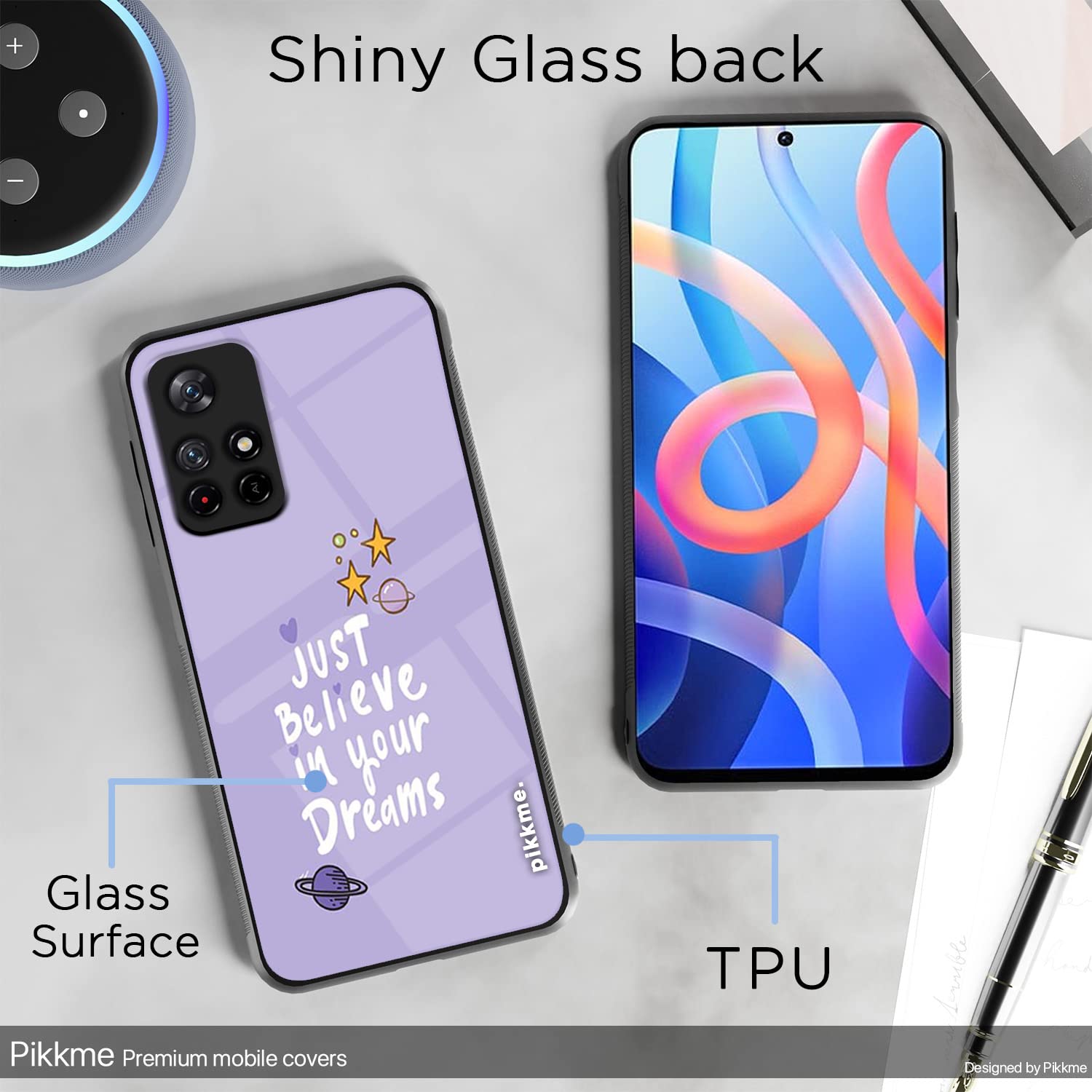 Pikkme Redmi Note 11T/Poco M4 Pro 5G Hybrid mobile cover – photo 3