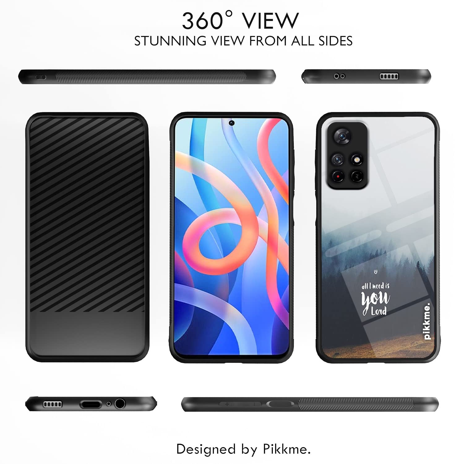 Hybrid Mobile back cover for Redmi Note 11T/Poco M4 Pro 5G – Pikkme – photo 2