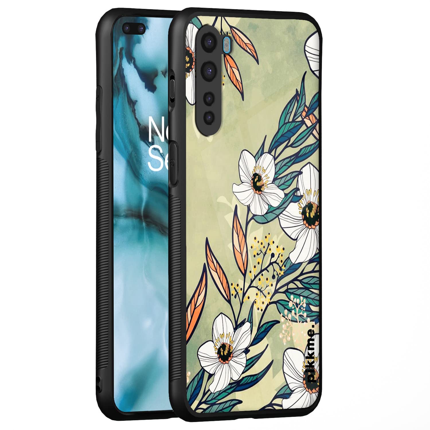Pikkme OnePlus Nord Flower phone cover