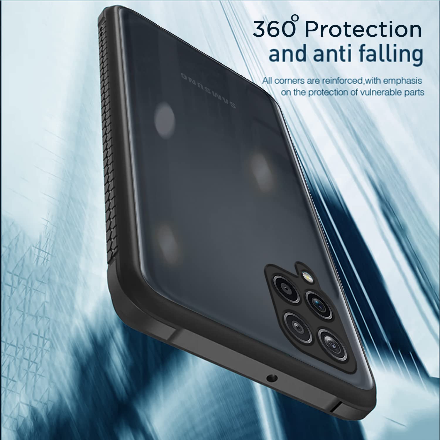Pikkme Samsung M12/A12/F12 black phone cover – photo 2