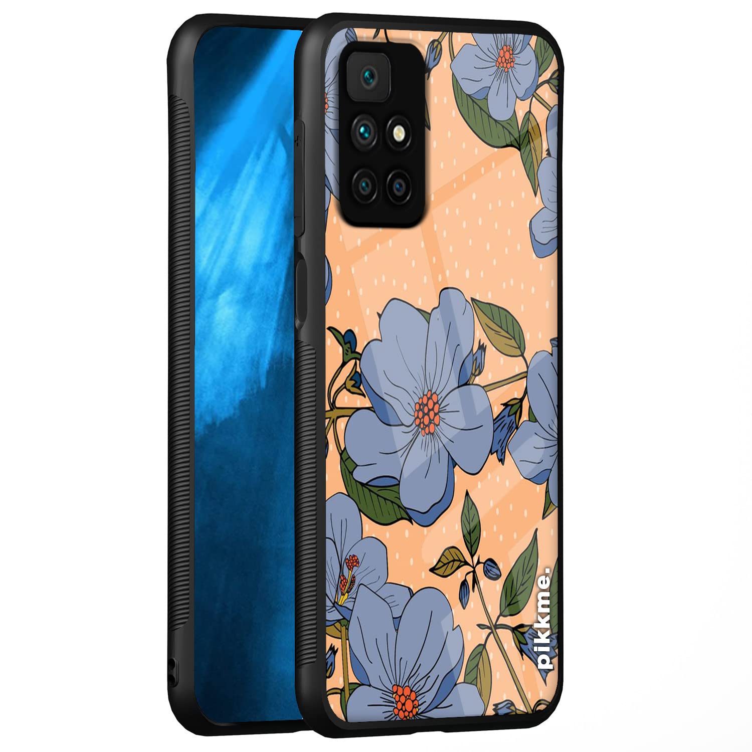 Pikkme Redmi 10 Prime Flower back cover