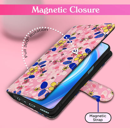 Pink flower mobile flip cover for OnePlus Nord CE 2 Lite 5G – Pikkme – photo 6