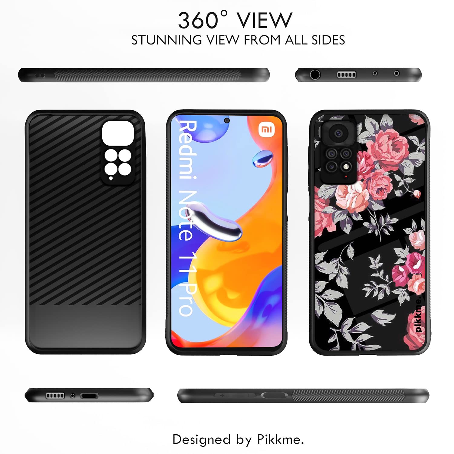 Pikkme Flower back cover for Redmi Note 11 Pro/Note 11 Pro Plus 5G – photo 2