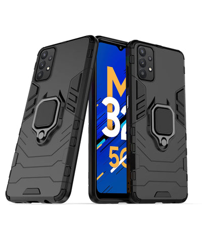 Pikkme black D5 Tough Armor phone cover for Samsung M32 5G