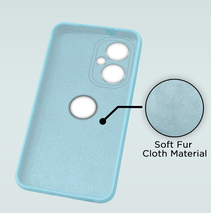 Ice blue Soft Silicone back cover for OnePlus Nord CE 3 Lite 5G – Pikkme – photo 4