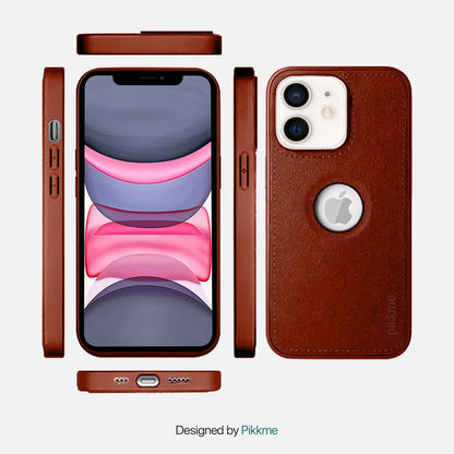 iPhone 11 phone cover in brown by Pikkme – photo 4