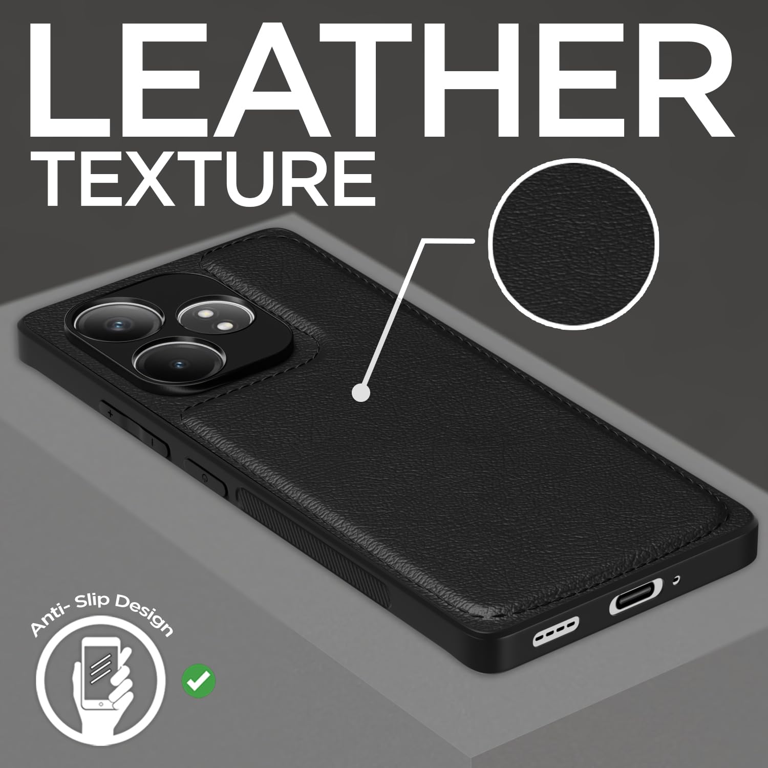 Pikkme Realme GT 6/GT 6T 5G black phone cover – photo 7