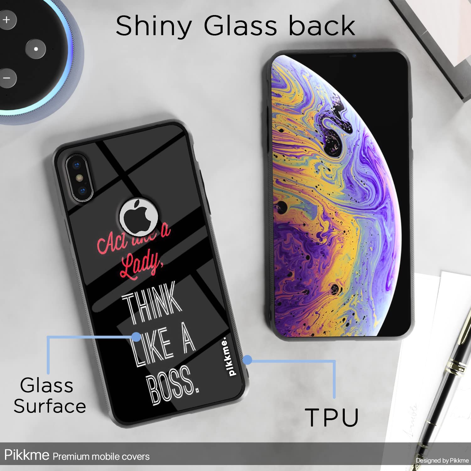 iPhone X/XS Hybrid mobile cover by Pikkme – photo 3