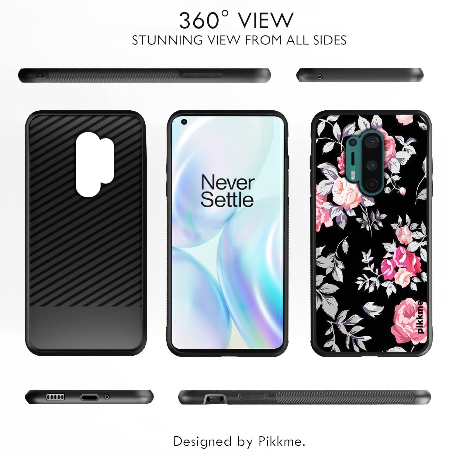 Pikkme OnePlus 8 Pro Flower phone cover – photo 2
