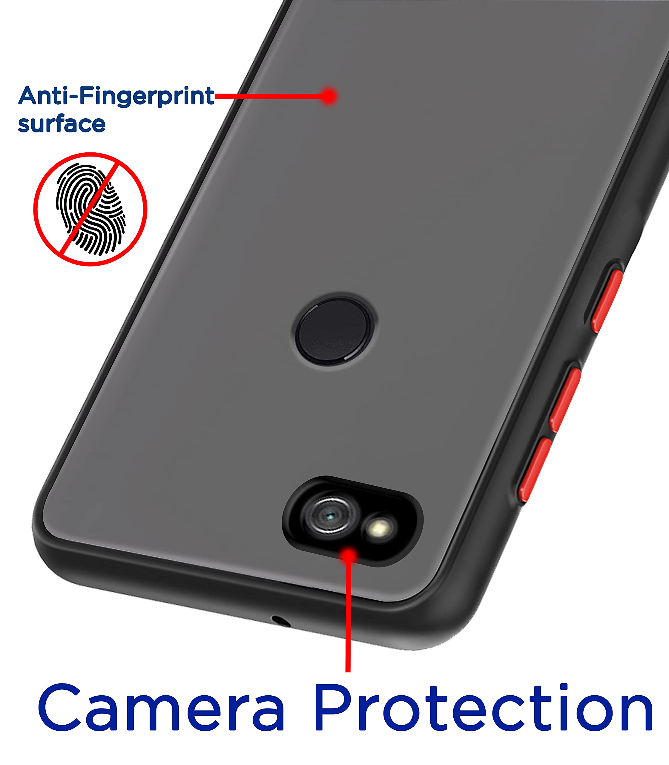 Pikkme black back cover for Redmi 4 – photo 3