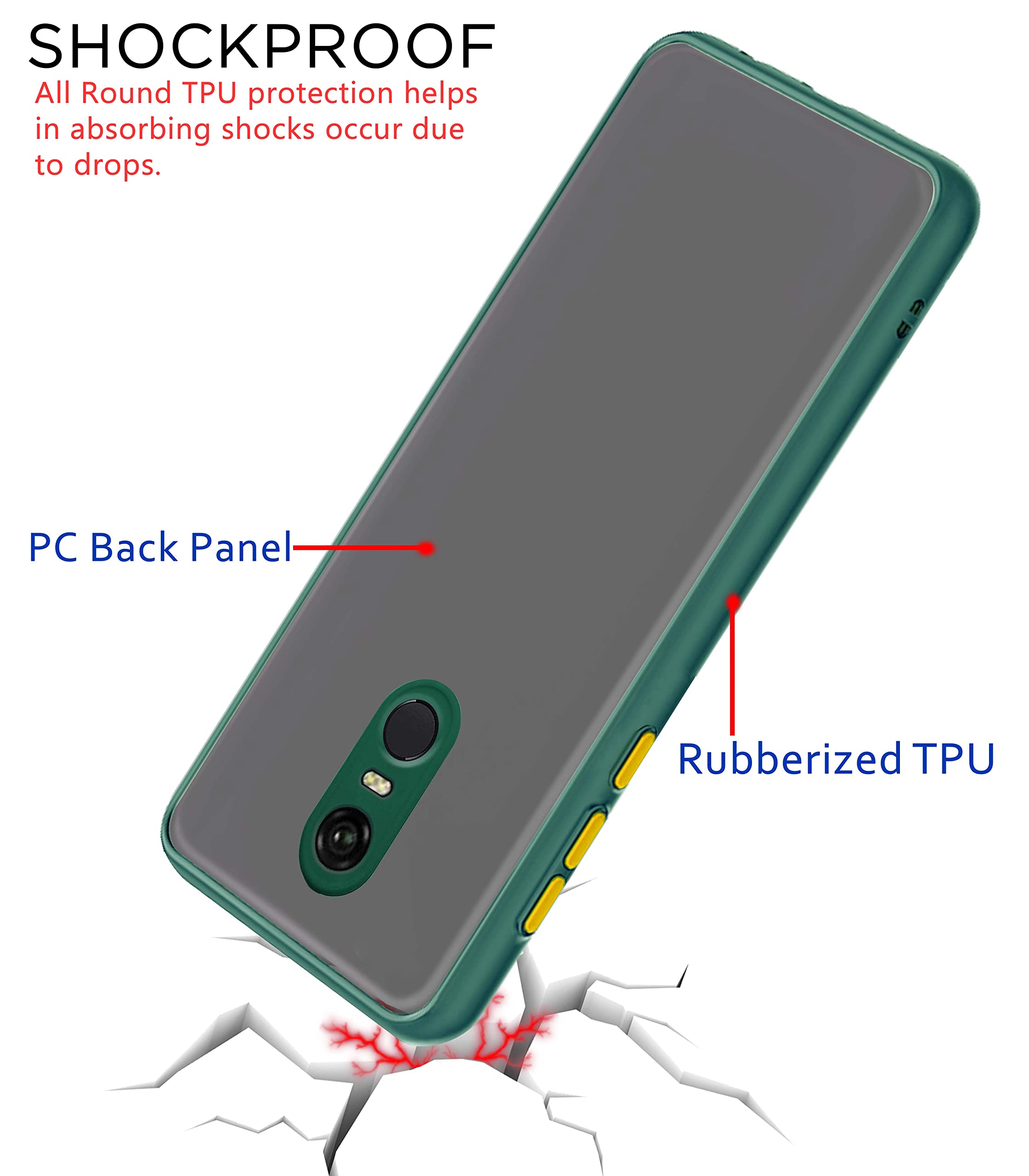 Pikkme Redmi Note 4 green mobile back cover – photo 5