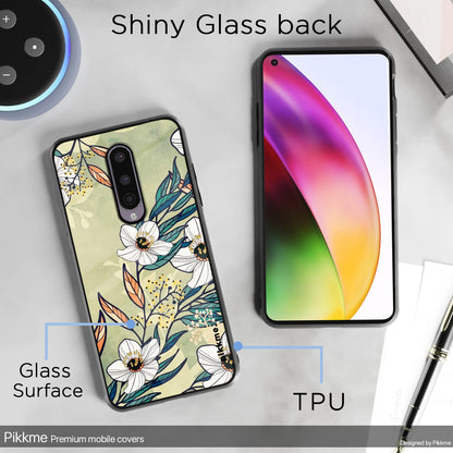 Pikkme OnePlus 8 Flower mobile back cover – photo 3