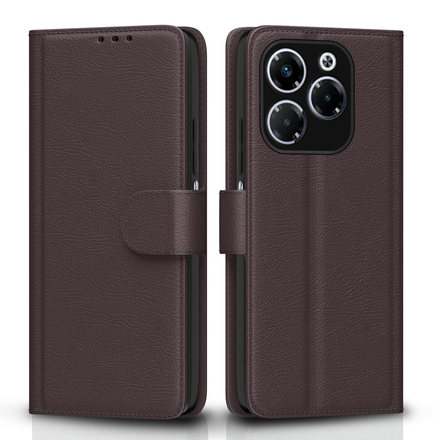 Pikkme Infinix Note 40X 5G coffee flip case