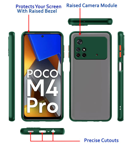Green Hybrid mobile back cover for Poco M4 Pro 4G – Pikkme – photo 3