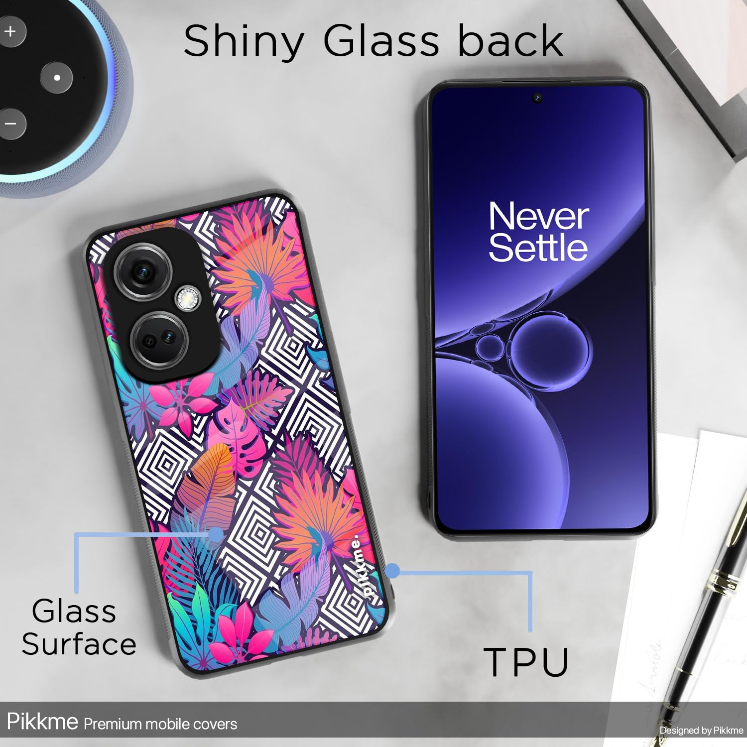 Pikkme Flower back cover for OnePlus Nord CE 3 5G – photo 3