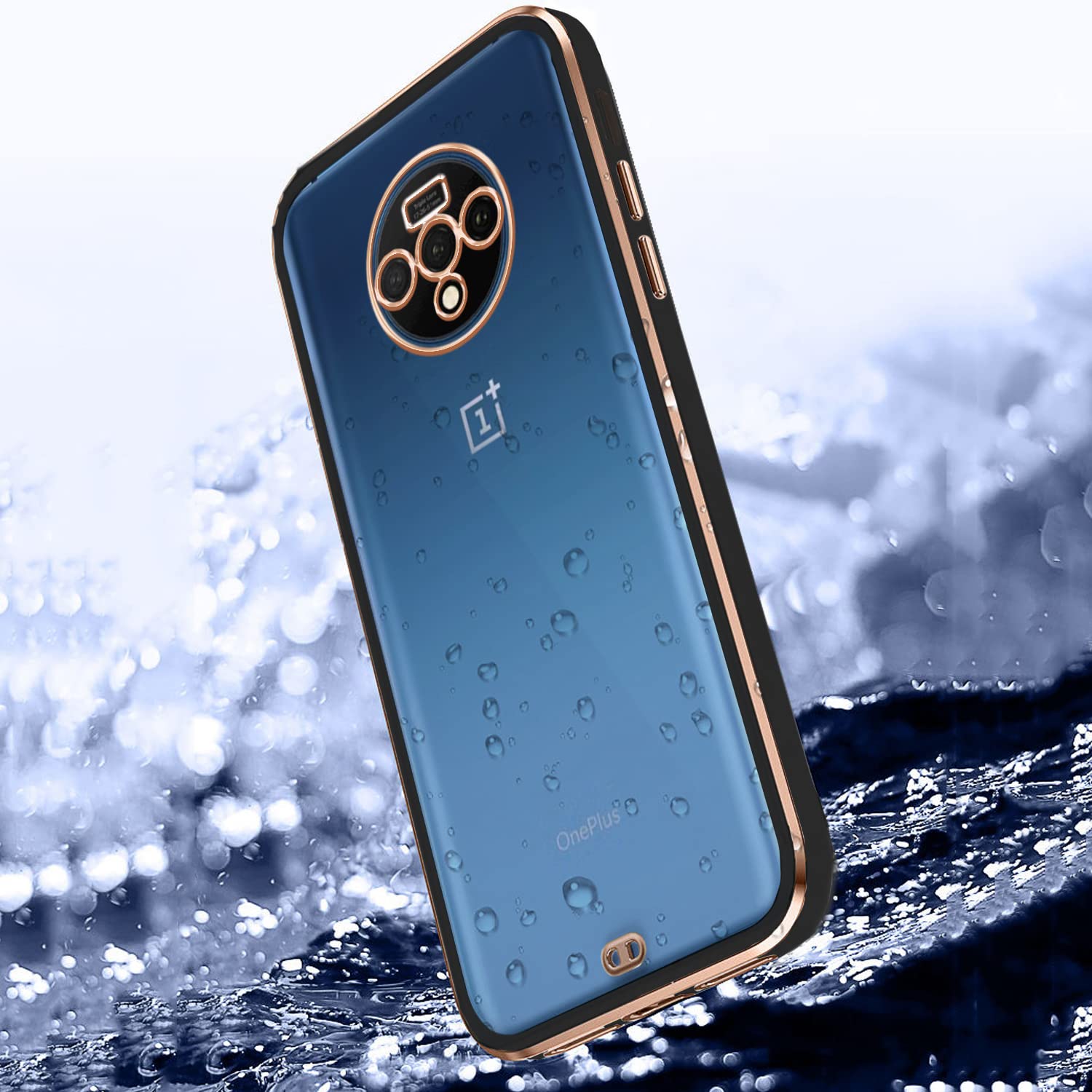 Black mobile cover for OnePlus 7T – Pikkme – photo 2