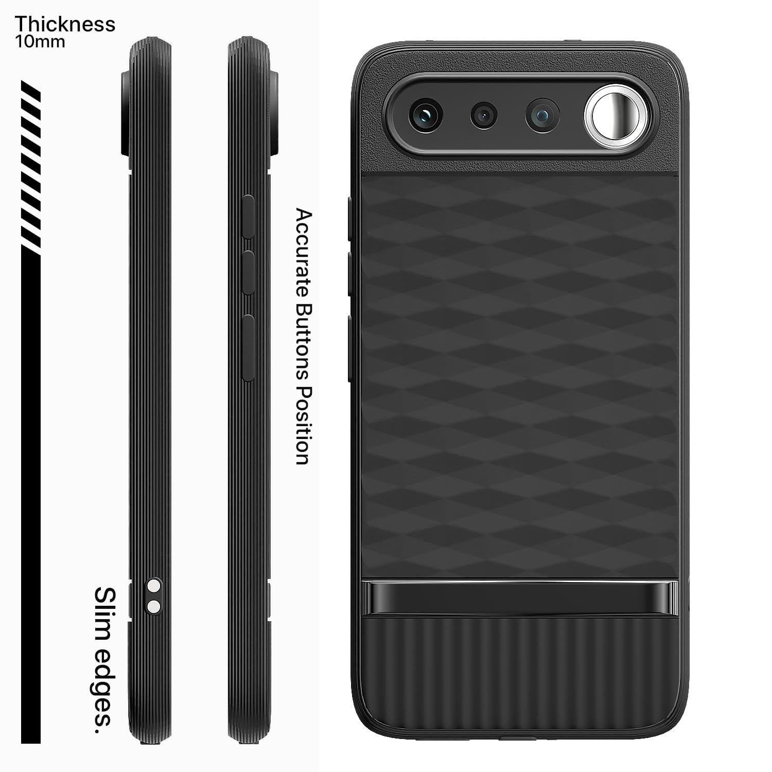 Pikkme black phone cover for Realme 16 5G – photo 3