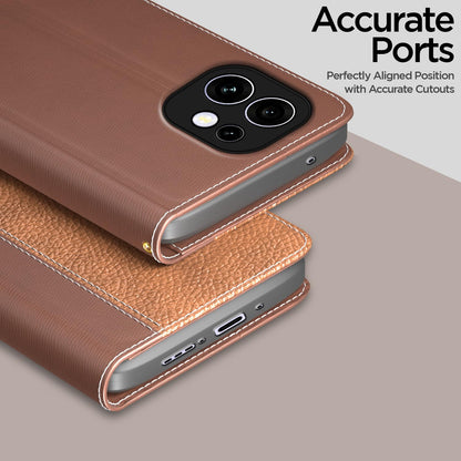 Pikkme tan Wallet mobile flip cover for Oppo Reno 16 5G – photo 2
