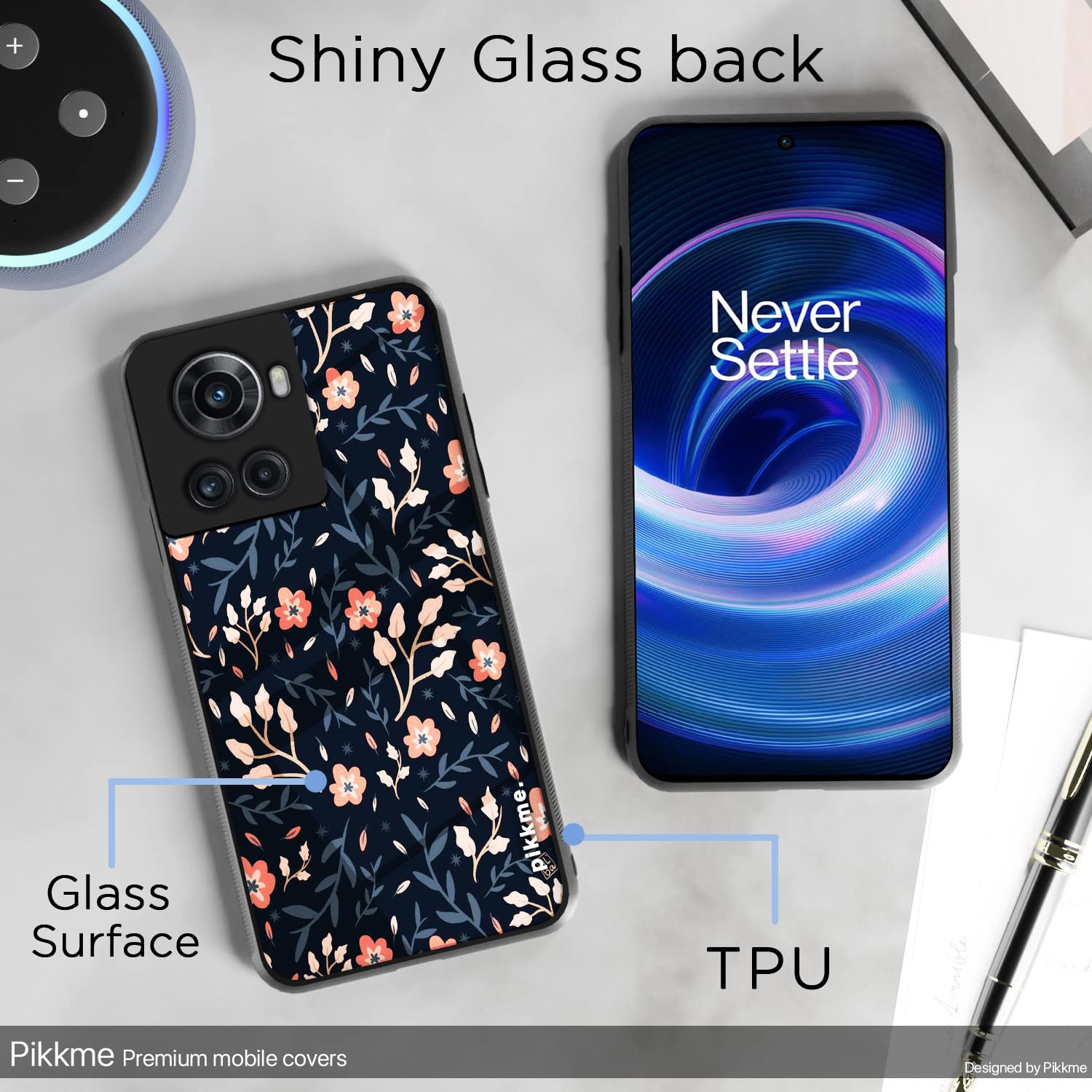 Flower Mobile back cover for OnePlus 10R – Pikkme – photo 3