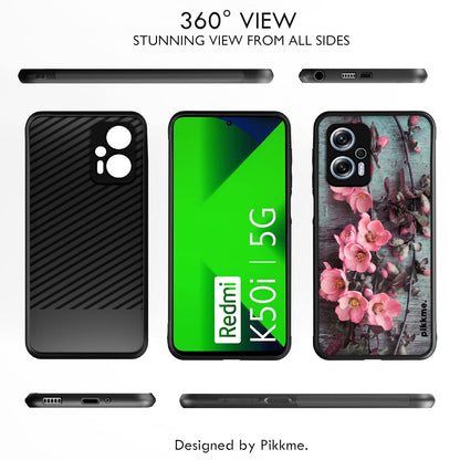Pikkme Flower mobile cover for Redmi K50i 5G – photo 2